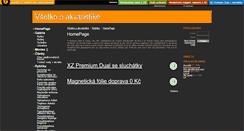 Desktop Screenshot of akvarko.iplace.cz
