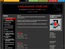 Tablet Screenshot of chirurgie.iplace.cz