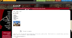 Desktop Screenshot of 4ccp.iplace.cz