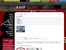 Tablet Screenshot of 4ccp.iplace.cz