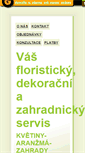 Mobile Screenshot of florist.iplace.cz
