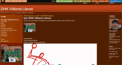 Desktop Screenshot of dhkviteznalitovel.iplace.cz