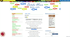 Desktop Screenshot of detskamisia-zvolen.iplace.cz