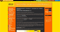 Desktop Screenshot of beck-international.iplace.cz