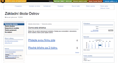 Desktop Screenshot of 1zsostrov.iplace.cz