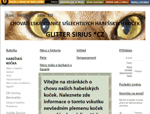 Tablet Screenshot of habesanda.iplace.cz