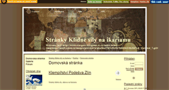 Desktop Screenshot of klidna-sila-ikariam.iplace.cz