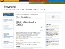 Tablet Screenshot of filmystahuj.iplace.cz
